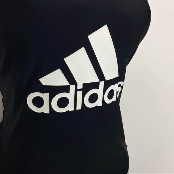 Adidas Logo Sexy Back One Piece Swimsuit - Picture 6 of 15